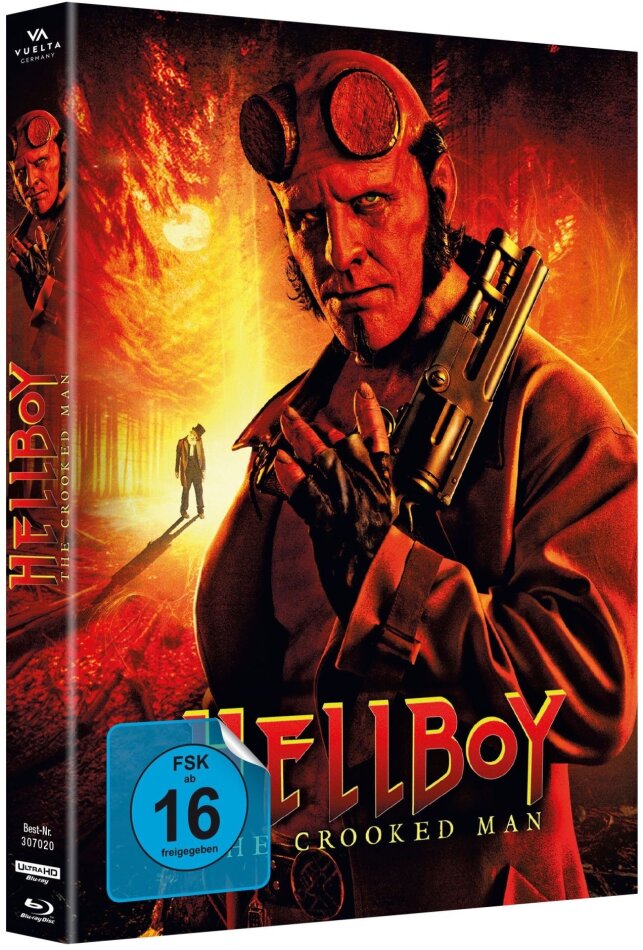 Hellboy: The Crooked Man (2024) Cover A, Limited Edition, Mediabook, 4K Ultra HD + Blu-ray
