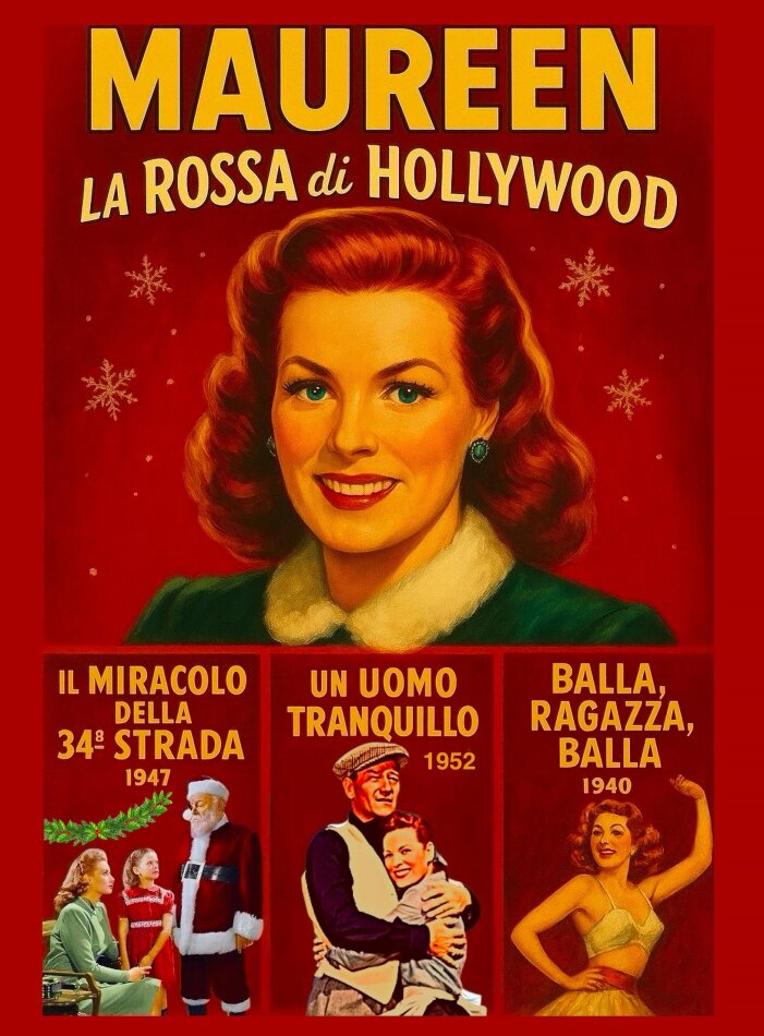 Maureen, la rossa di Hollywood - Il miracolo della 34ª strada (1947) / Un uomo tranquillo (1952) / Balla, ragazza, balla (1940) s/w, Special Edition