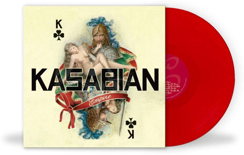 Kasabian - Empire 2025 Reissue, Sony, Solid Red Vinyl, LP