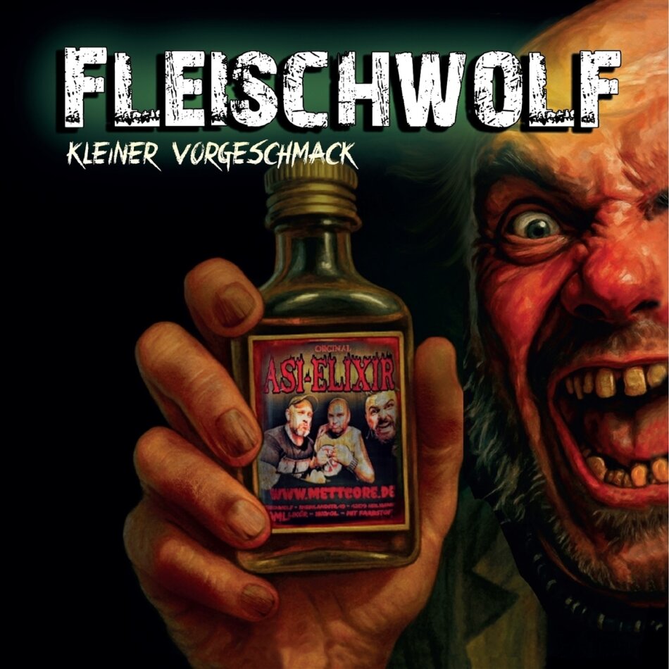 Fleischwolf - Kleiner Vorgeschmack/Live Red W/Black Splatter Vinyl, 2 10" Maxis