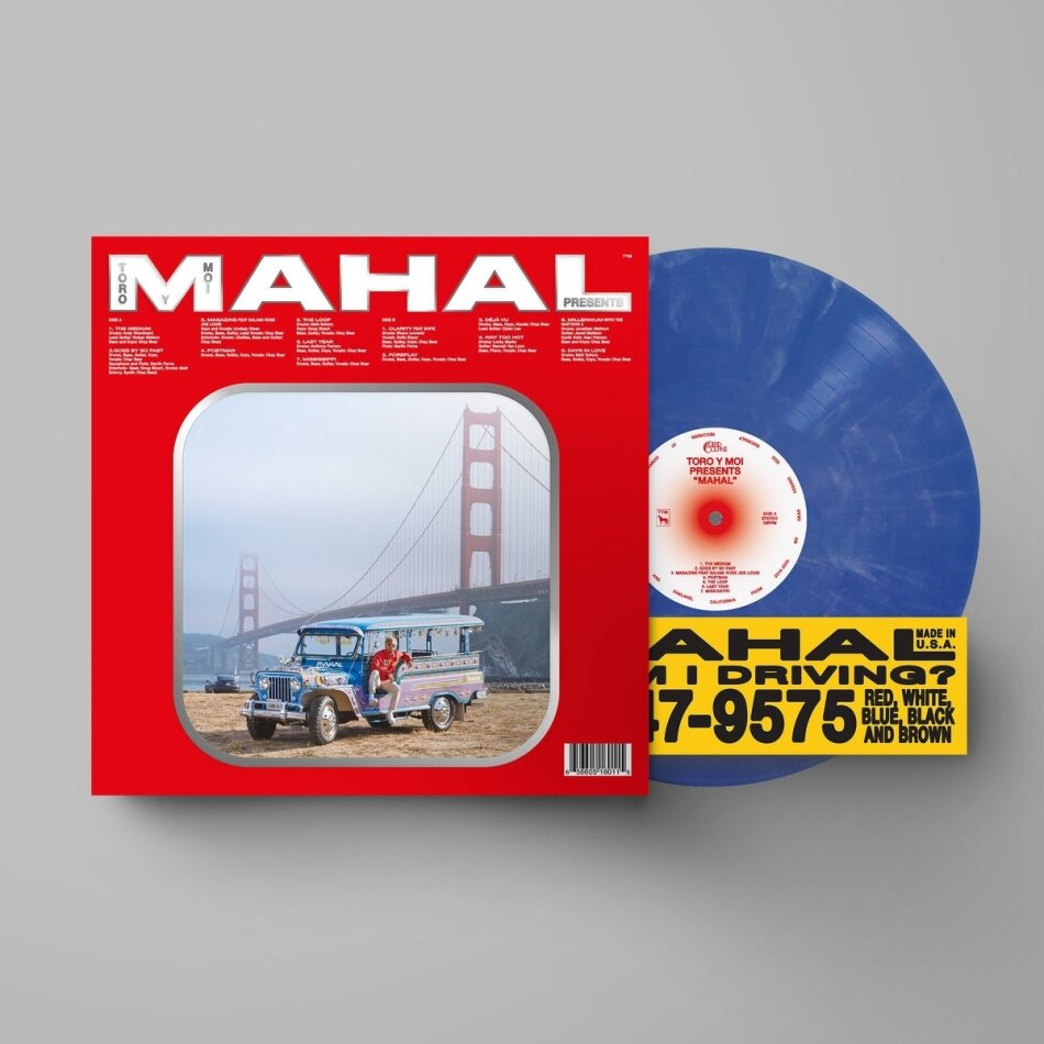 Toro Y Moi - Mahal 2025 Reissue, Dead Oceans, Blue Marble Vinyl, LP