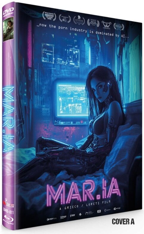 MAR.IA (2023) Cover A, Limited Edition, Mediabook, Blu-ray + DVD