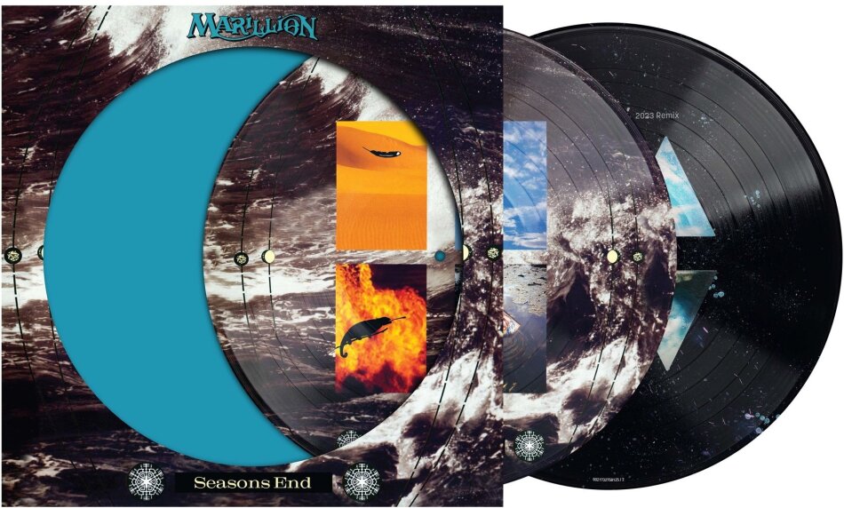 Marillion - Seasons End 2025 Reissue, Parlophone Label Group, 2023 Remix, Picture Disc, 2 LPs