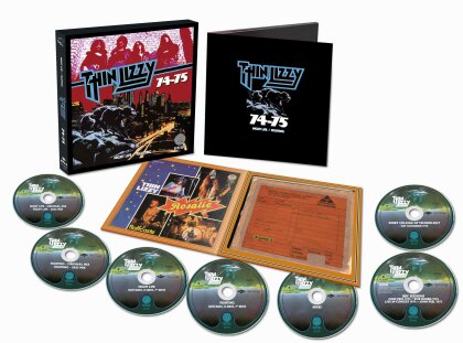 Thin Lizzy - Nightlife/Fighting (2025 Reissue, Boxset, Mercury Records, 50th Anniversary Edition, 7 CDs)