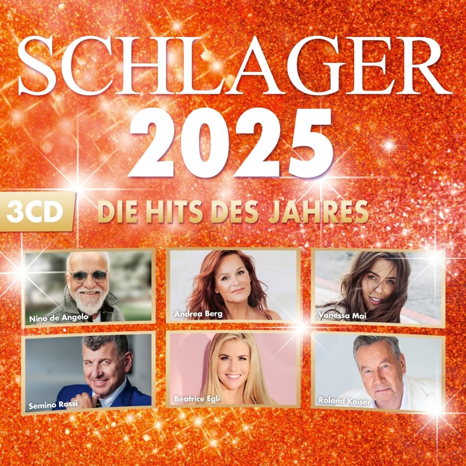Schlager 2025 - die Hits des Jahres 3 CDs
