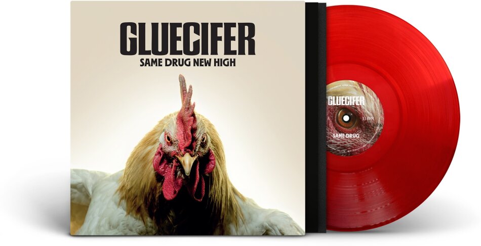 Gluecifer - Same Drug New High Gatefold, Limited Edition, Translucent Red Vinyl, LP