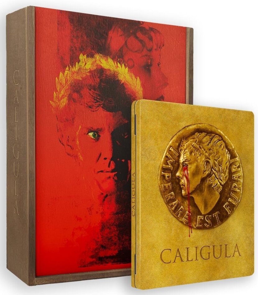 Caligula / Io Caligula The Ultimate Cut, Version longue non censurée, Boîtier métal FuturePak, Limited Collector's Edition, 4K Ultra HD + 3 Blu-rays