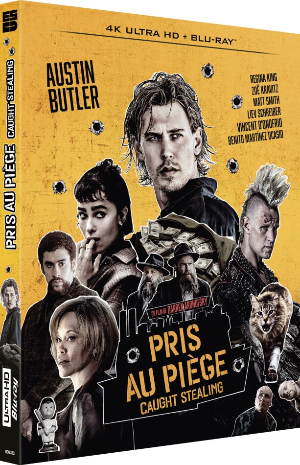 Pris au piège - Caught Stealing (2025) 4K Ultra HD + Blu-ray