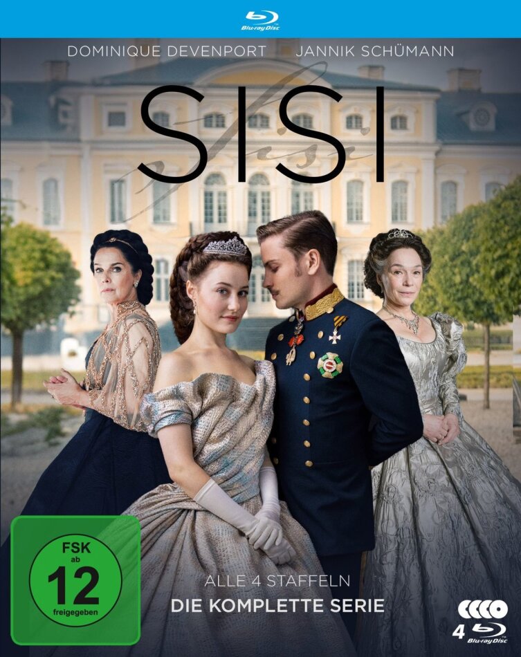 Sisi - Staffel 1-4 Komplettbox, 4 Blu-rays