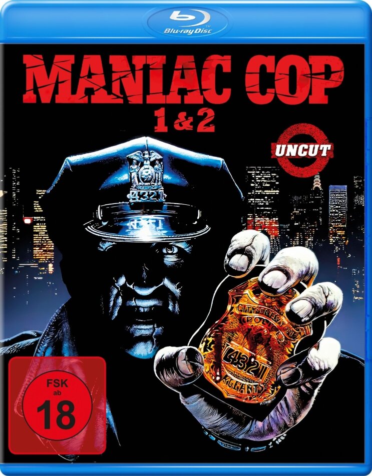 Maniac Cop 1 & 2 Uncut, 2 Blu-rays