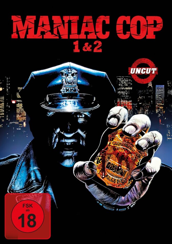 Maniac Cop 1 & 2 Uncut, 2 DVDs
