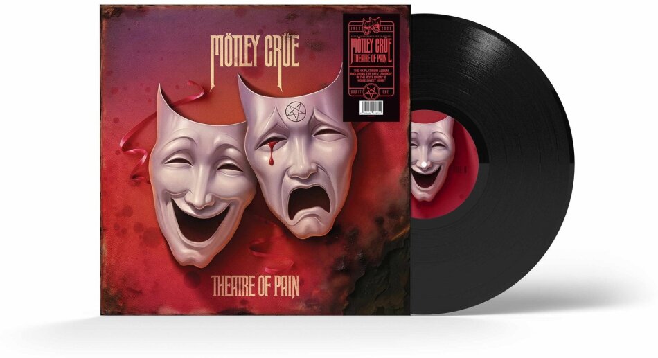 Mötley Crüe - Theatre Of Pain 2025 Reissue, BMG Rights Management, Édition 40ème Anniversaire, LP
