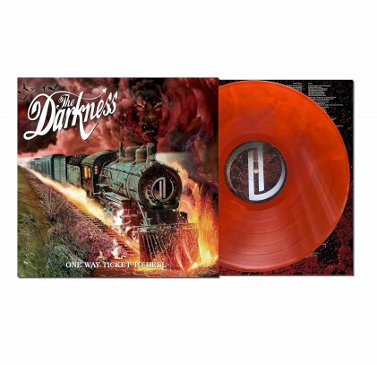 The Darkness - One Way Ticket To Hell And Back (2025 Reissue, Warner, 20th Anniversary Edition, Orange Vinyl, LP)