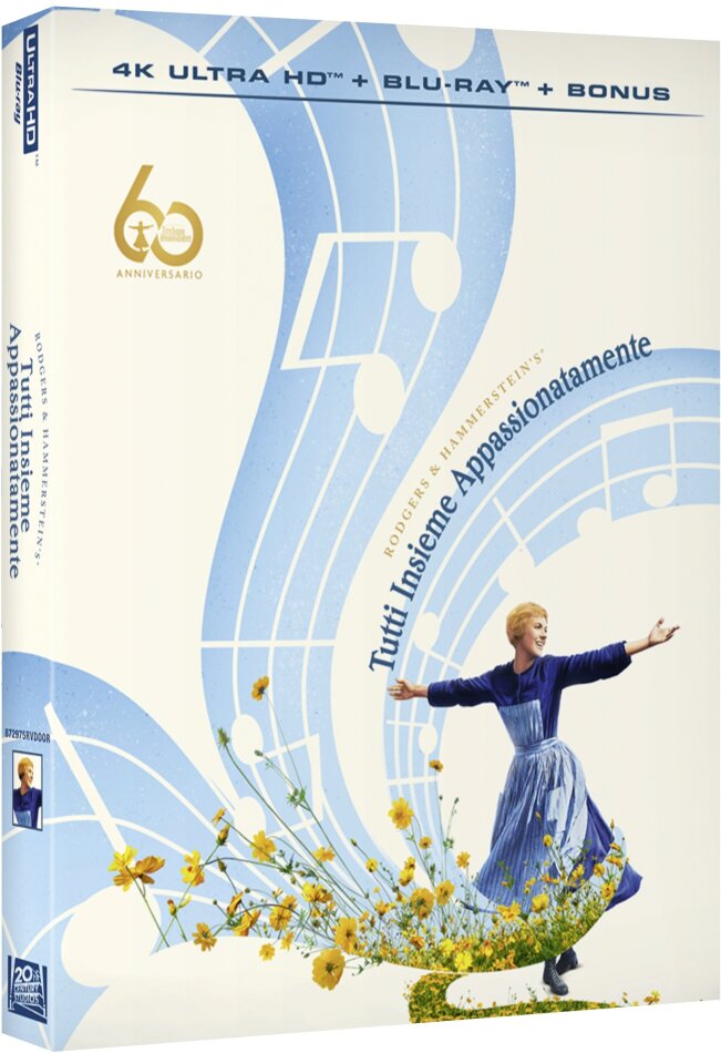 Tutti insieme appassionatamente (1965) 60th Anniversary Edition, 4K Ultra HD + 2 Blu-rays