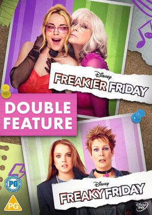 Freakier Friday (2025) / Freaky Friday (2003) (Double Feature, 2 DVDs)