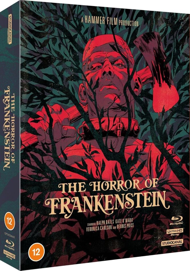 Horror of Frankenstein (1970) Collector's Edition, 4K Ultra HD + Blu-ray