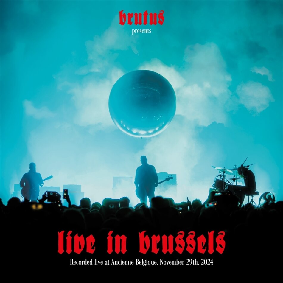 Brutus (Belgian Band) - Live In Brussels Indies Only, Red Vinyl, 3 LPs