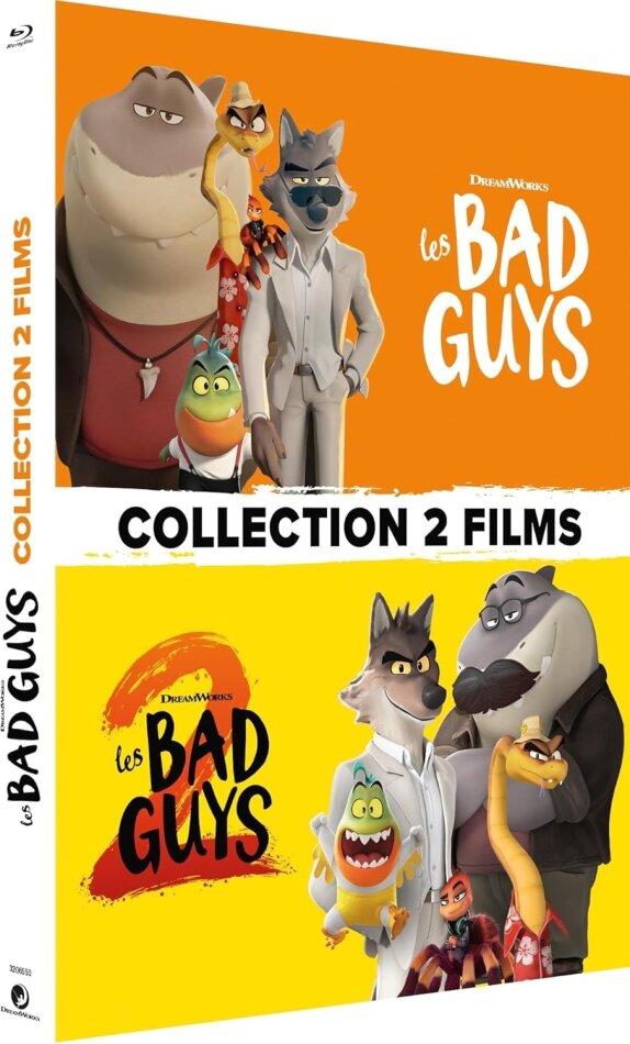 Les Bad Guys - Coffret 2 films - Les Bad Guys (2022) / Les Bad Guys 2 (2025) 2 Blu-ray