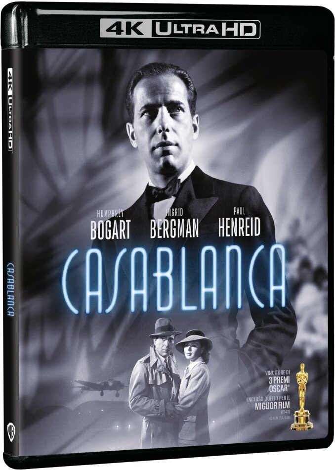 Casablanca (1942) s/w, 4K Ultra HD + Blu-ray