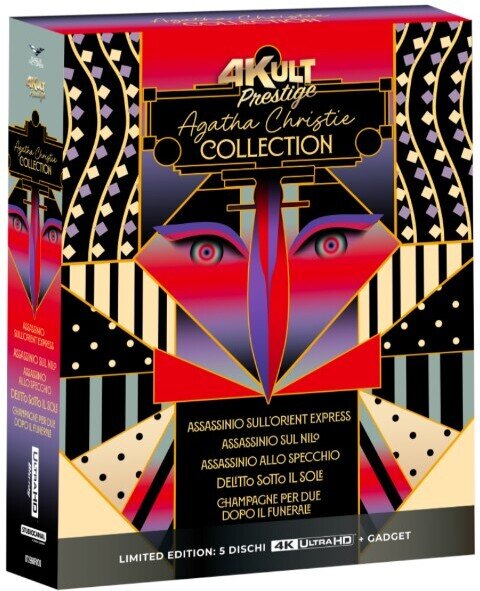 Agatha Christie Collection + Gadget, Limited Edition, 5 4K Ultra HDs