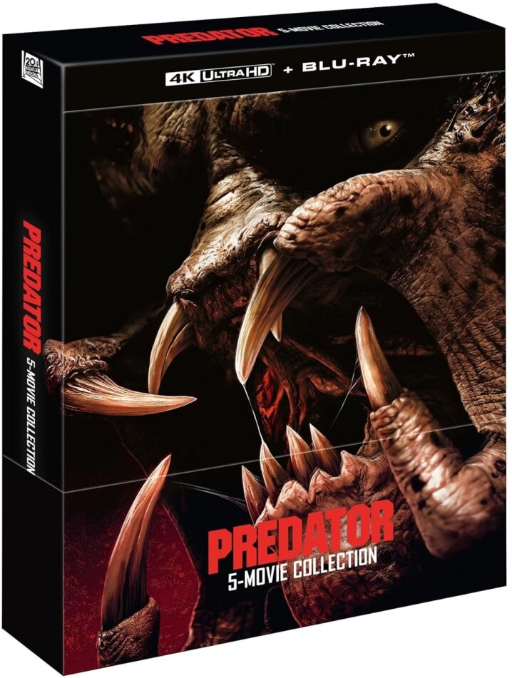 Predator - 5-Movie Collection 5 4K Ultra HDs + 5 Blu-rays