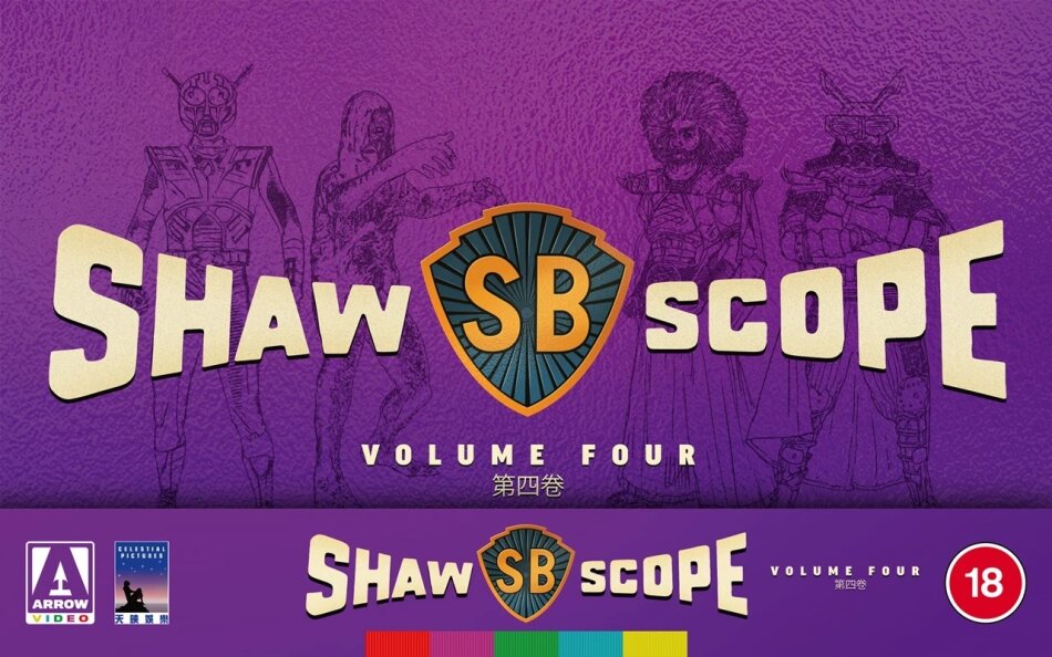 Shawscope - Volume 4 Shaw Brothers, Limited Edition, 10 Blu-rays