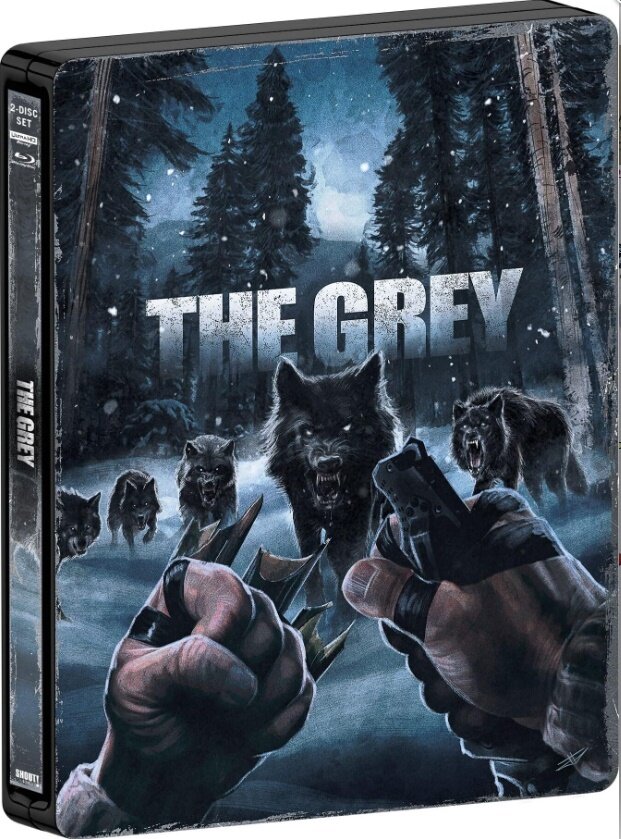 The Grey (2011) Édition Limitée, Steelbook, 4K Ultra HD + Blu-ray