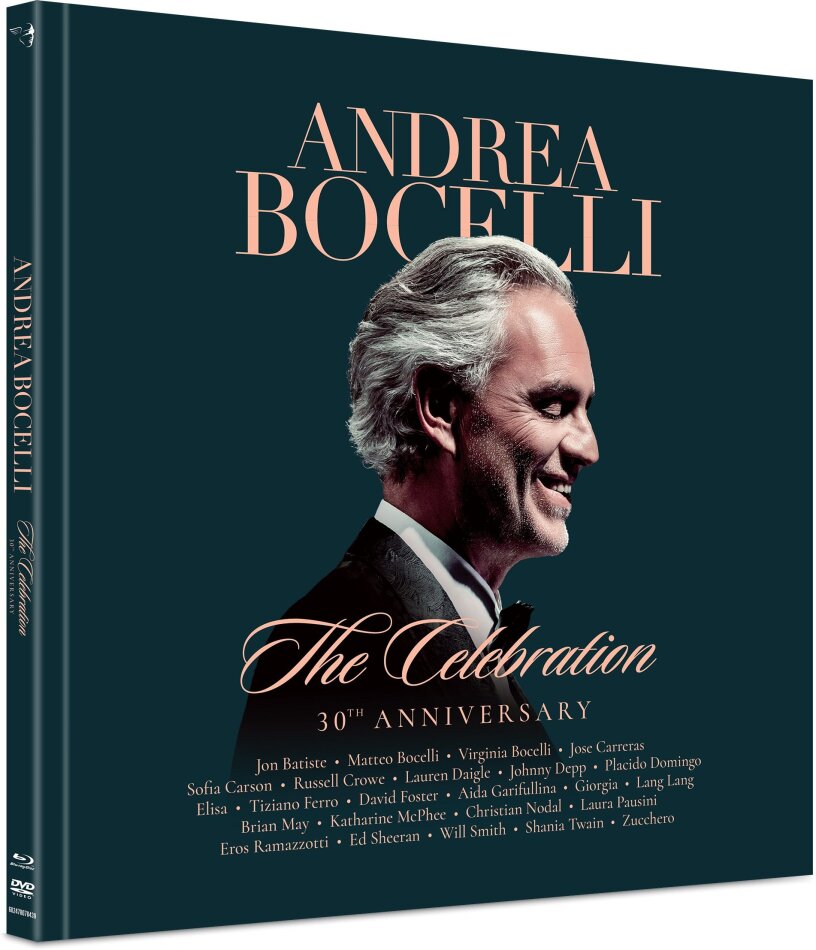 Andrea Bocelli - The Celebration: 30th Anniversary Limited Deluxe Edition, 2 Blu-rays + 2 DVDs
