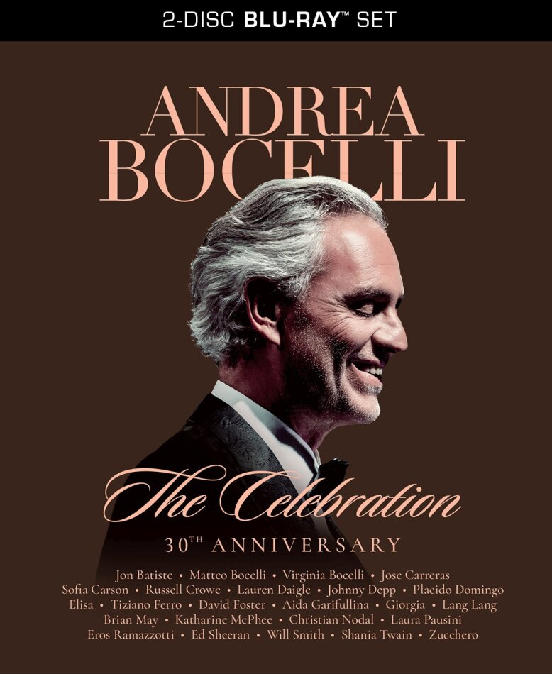 Andrea Bocelli - The Celebration: 30th Anniversary 2 Blu-rays