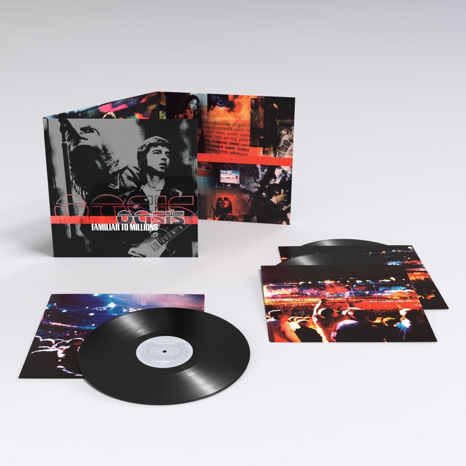 Oasis - Familiar To Millions - Live 2025 Reissue, 25th Anniversary Edition, 3 LPs