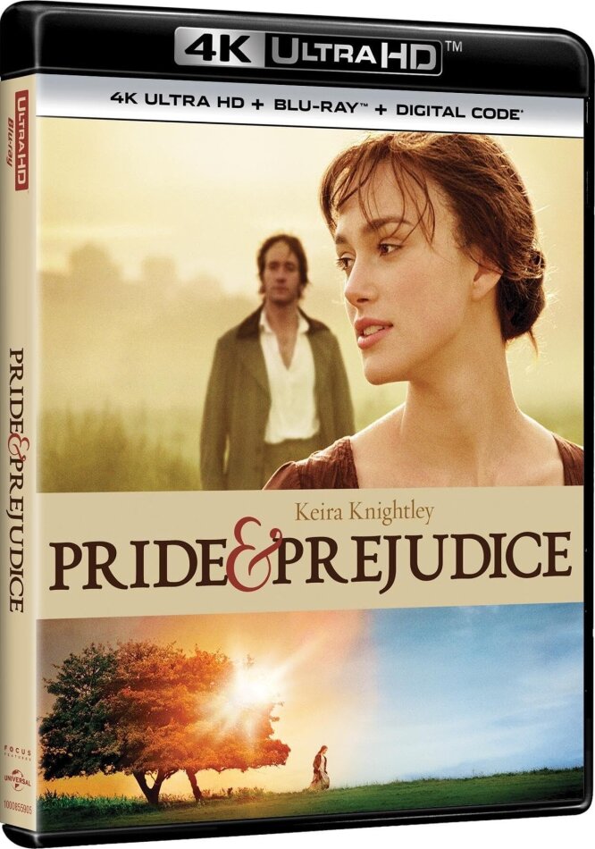 Pride & Prejudice (2005) 20th Anniversary Edition, 4K Ultra HD + Blu-ray