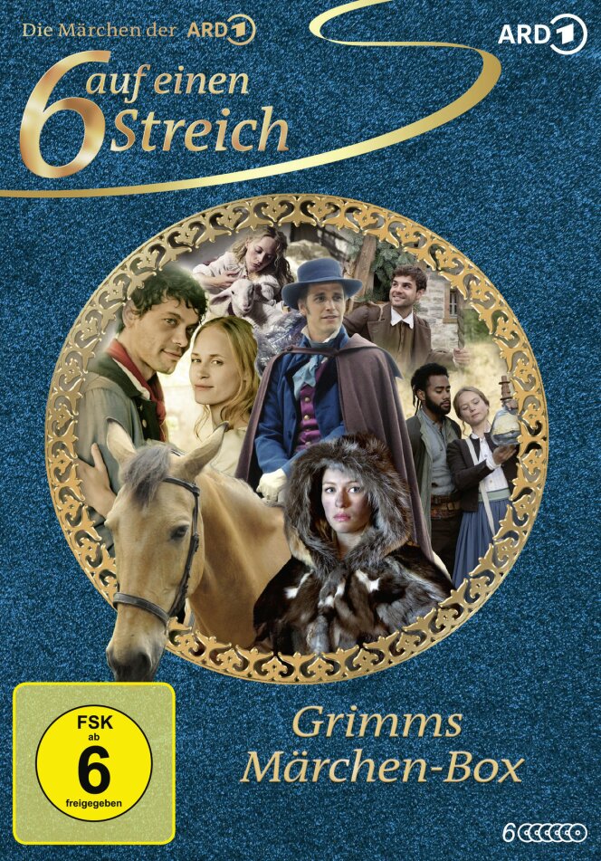 Grimms Märchen-Box 6 auf einen Streich, 6 DVDs