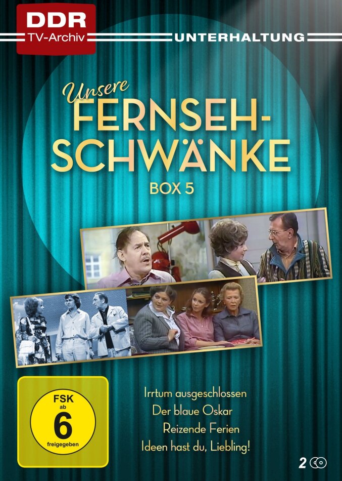 Unsere Fernsehschwänke - Box 5 DDR TV-Archiv, 2 DVDs