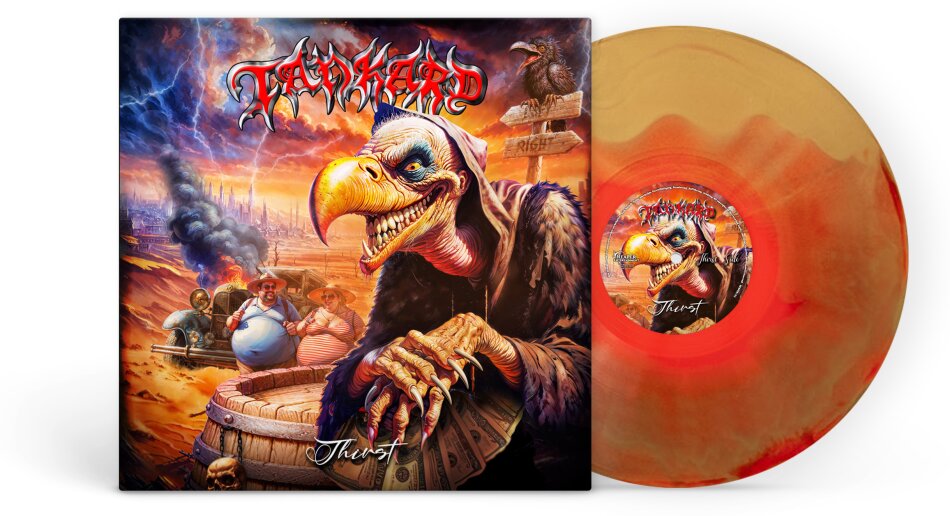 Tankard - Thirst 2025 Reissue, Reaper Entertainment, Remastered, Colored, LP