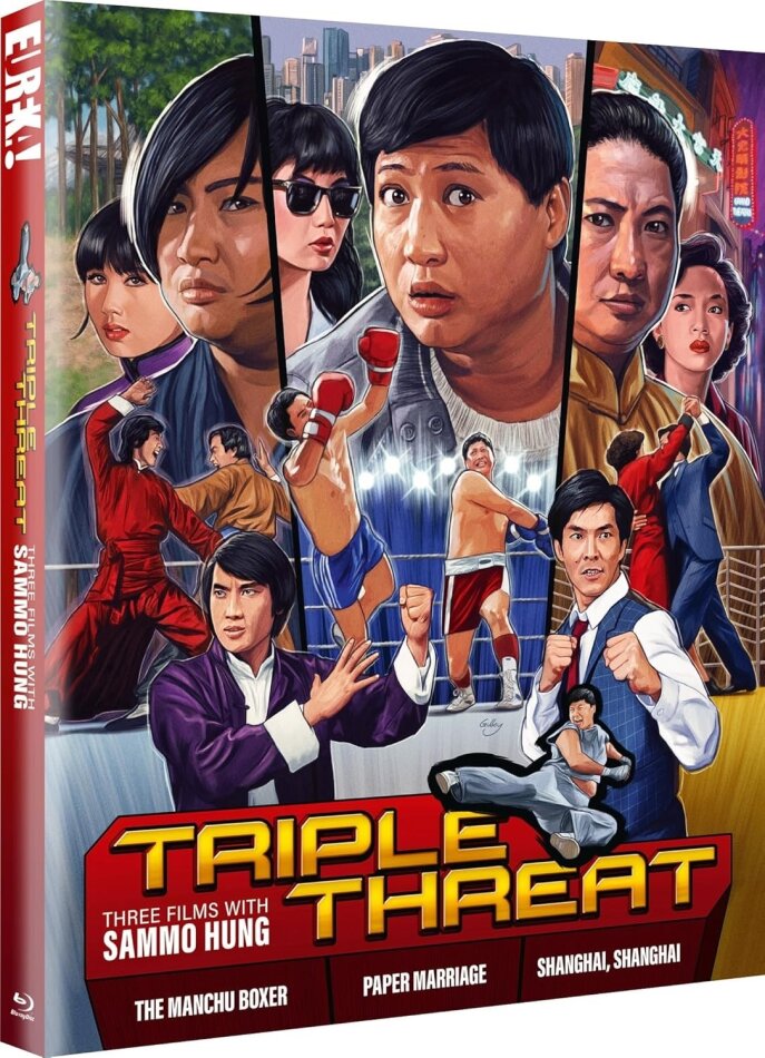 Triple Threat - Three films with Sammo Hung 3 Blu-rays