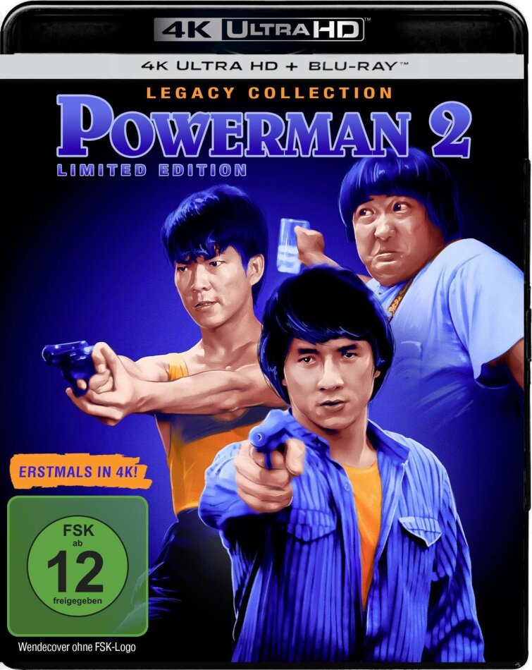 Powerman 2 (1985) Legacy Collection, Limited Edition, 4K Ultra HD + Blu-ray