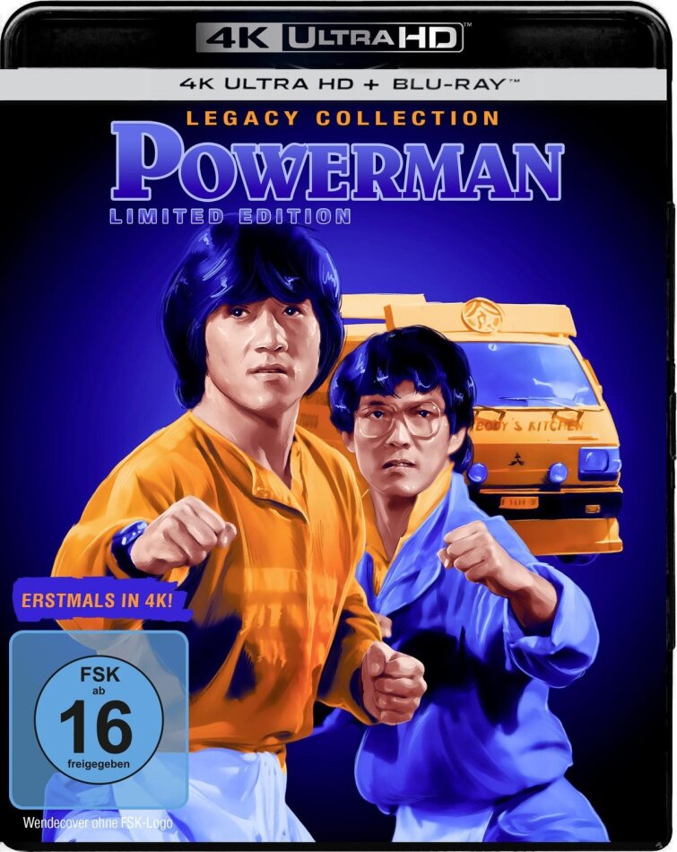 Powerman (1984) Legacy Collection, Limited Edition, 4K Ultra HD + Blu-ray