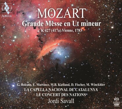 Wolfgang Amadeus Mozart (1756-1791), Jordi Savall, La Capella Nacional de Catalunya & Le Concert des Nations - Grande Messe En Ut Mineur K 427 (417a) Vienne, 1783 (Great Mass In C Minor) (Hybrid SACD)