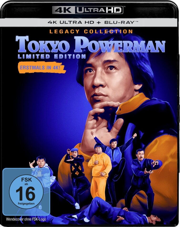 Tokyo Powerman (1985) Legacy Collection, Limited Edition, 4K Ultra HD + Blu-ray
