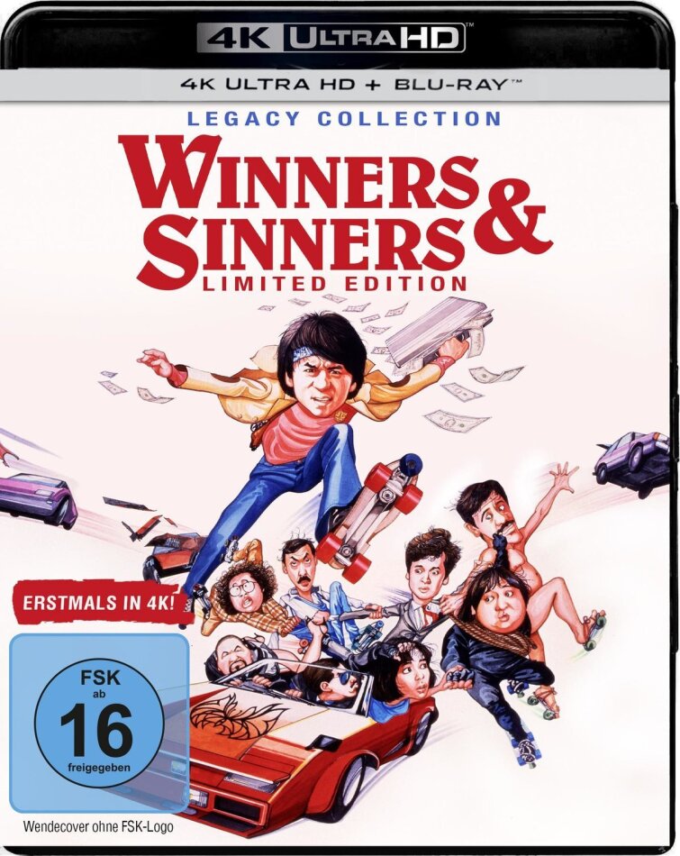 Winners and Sinners (1983) Legacy Collection, Limited Edition, 4K Ultra HD + Blu-ray