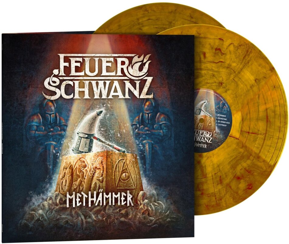Feuerschwanz - Methämmer 2025 Reissue, Gold Nugget Vinyl, 2 LPs