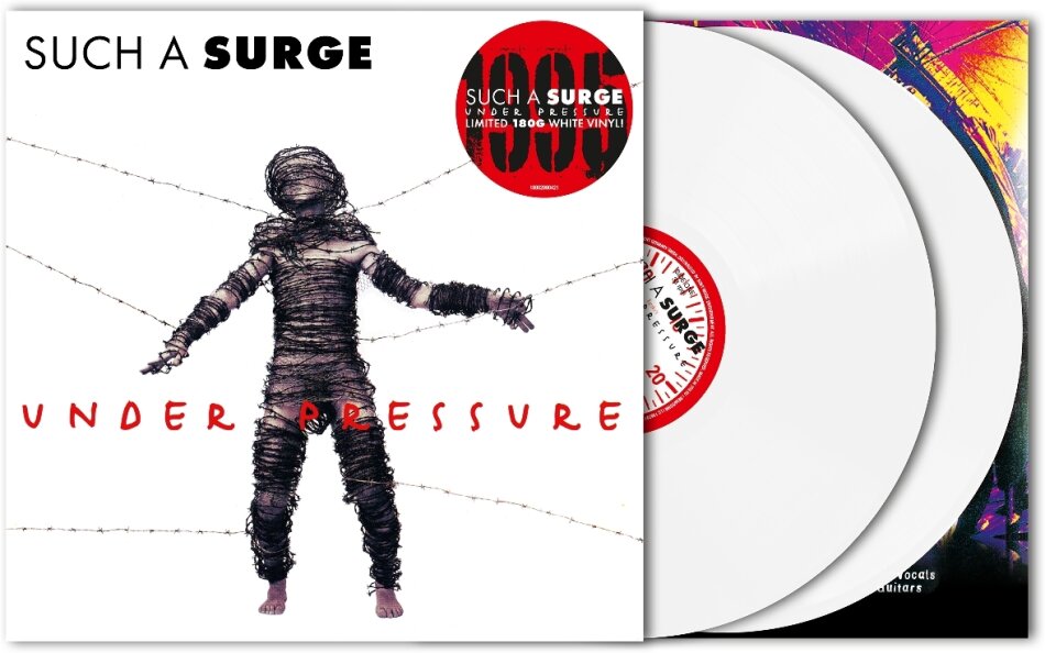 Such A Surge - Under Pressure 2025 Reissue, White Vinyl, 2 LPs