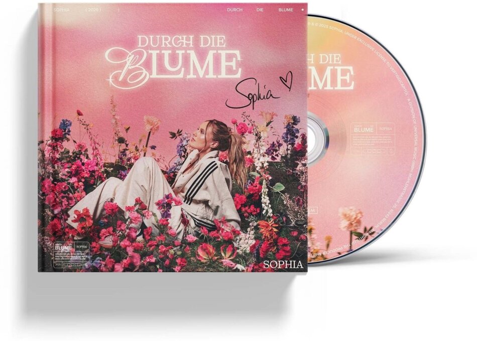 Sophia (Germany) - Durch die Blume Hardcover-Buch, Signiert
