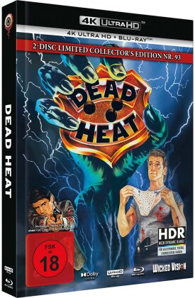 Dead Heat (1988) (Cover B, Limited Collector's Edition, Mediabook, 4K Ultra HD + Blu-ray)
