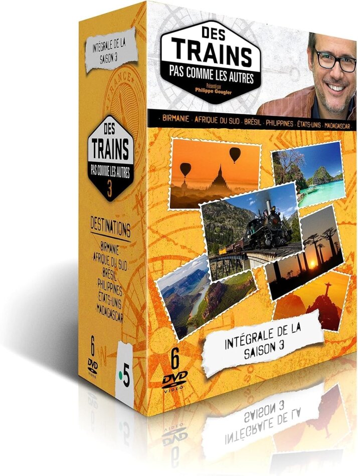 Des trains pas comme les autres - Intégrale de la Saison 3 6 DVDs