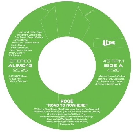 Roge - Road to Nowhere 7" Single