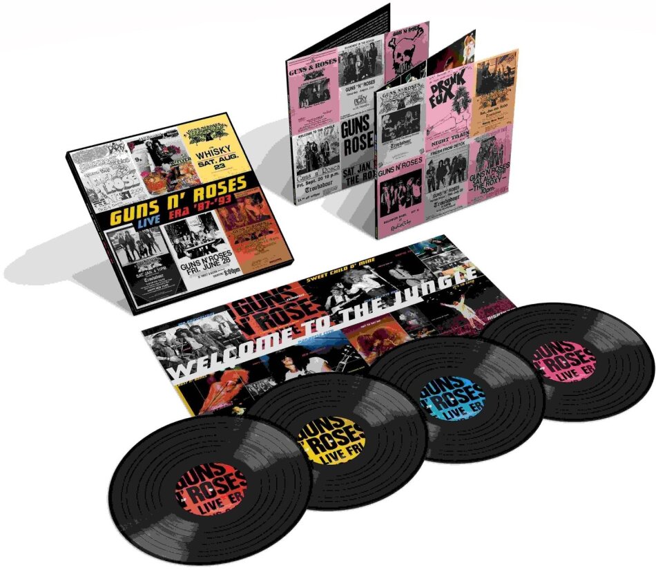 Guns N' Roses - Live Era (1987-1993) 2025 Reissue, Geffen Records, Limited Edition, 4 LPs