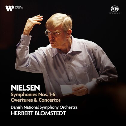 Carl August Nielsen (1865-1931), Herbert Blomstedt & Danish National Symphony Orchestra - Symphonies 1 - 6, Overtures (5 Hybrid SACDs)
