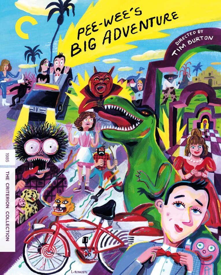 Pee Wees Big Adventure (1985) Criterion Collection