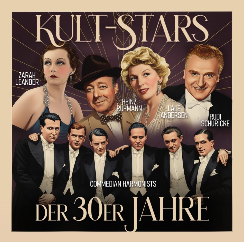 Various - Kult-Stars der 30er Jahre 3 CDs